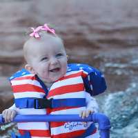 4-month-old Utah girl makes waves as perhaps youngest-known waterskier