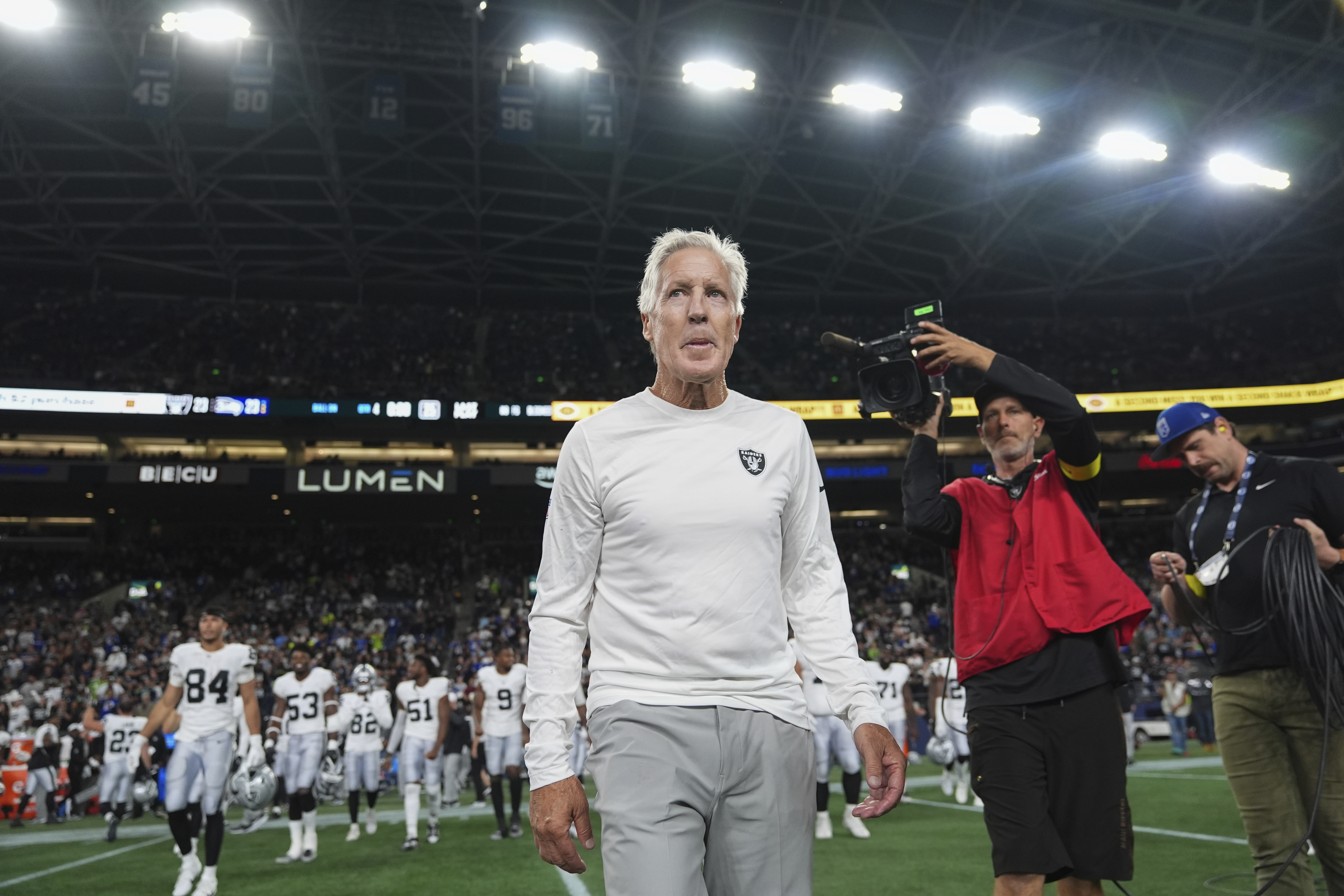 Pete Carroll, Geno Smith return to Seattle with Raiders
