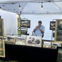 Utah veteran turns to art for peace in cancer battle