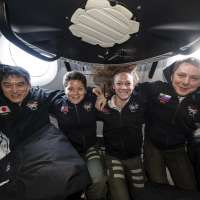 Astronauts return to Earth with SpaceX after 5 months at the International Space Station