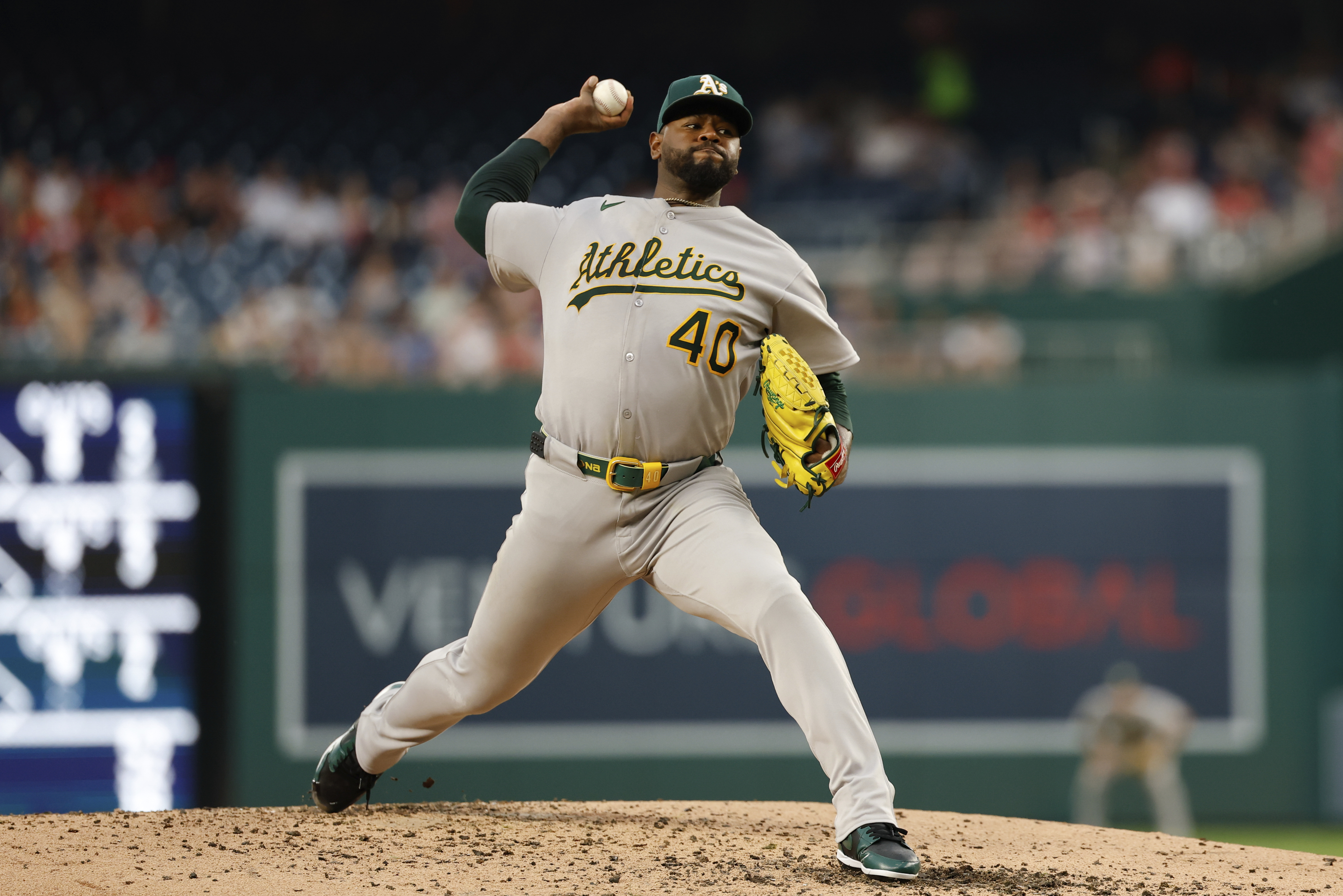 A's place right-hander Luis Severino on 15-day injured list with oblique strain