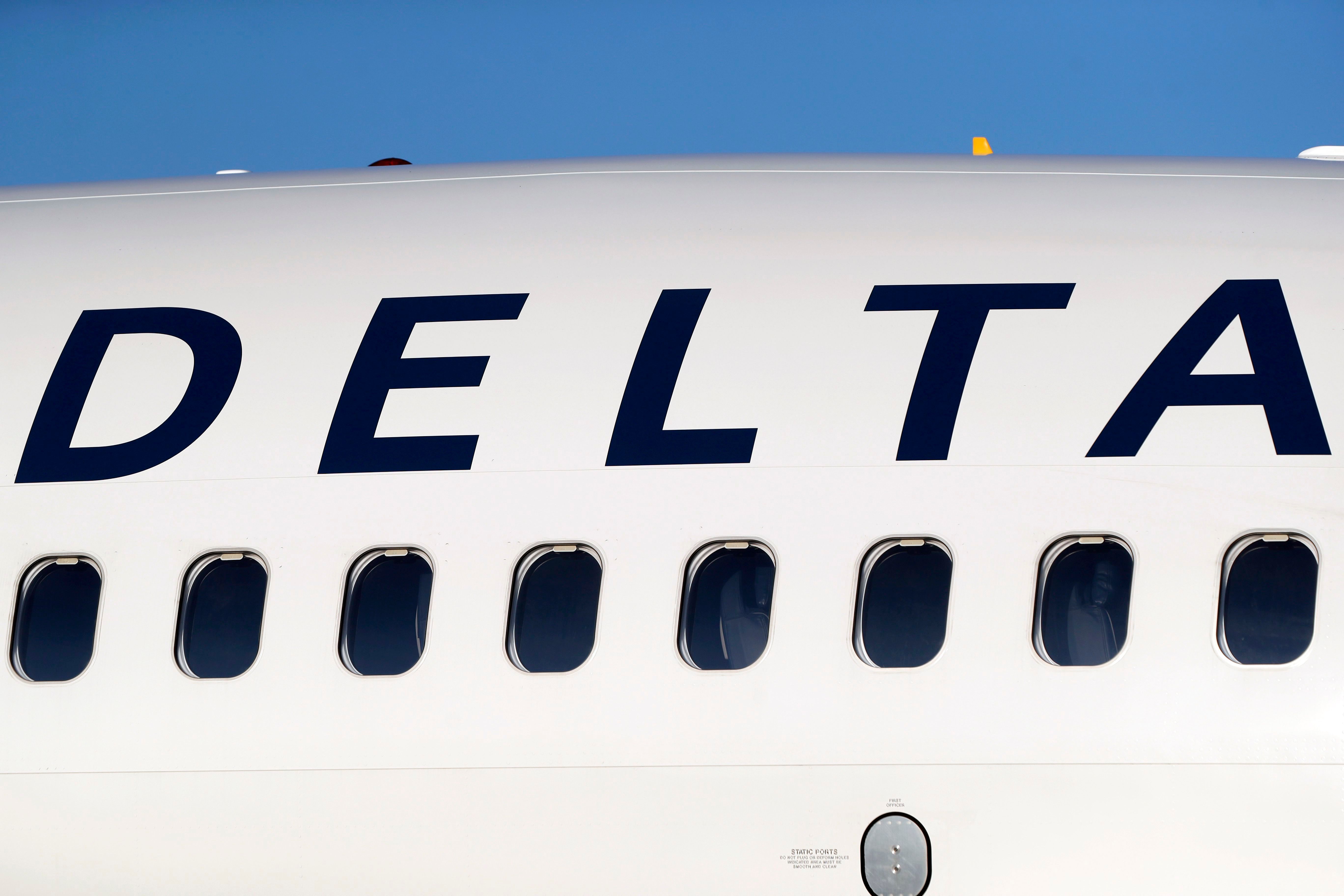 A Delta Air Lines plane traveling to Guatemala clipped the wing of an empty jet Sunday morning in Atlanta.
