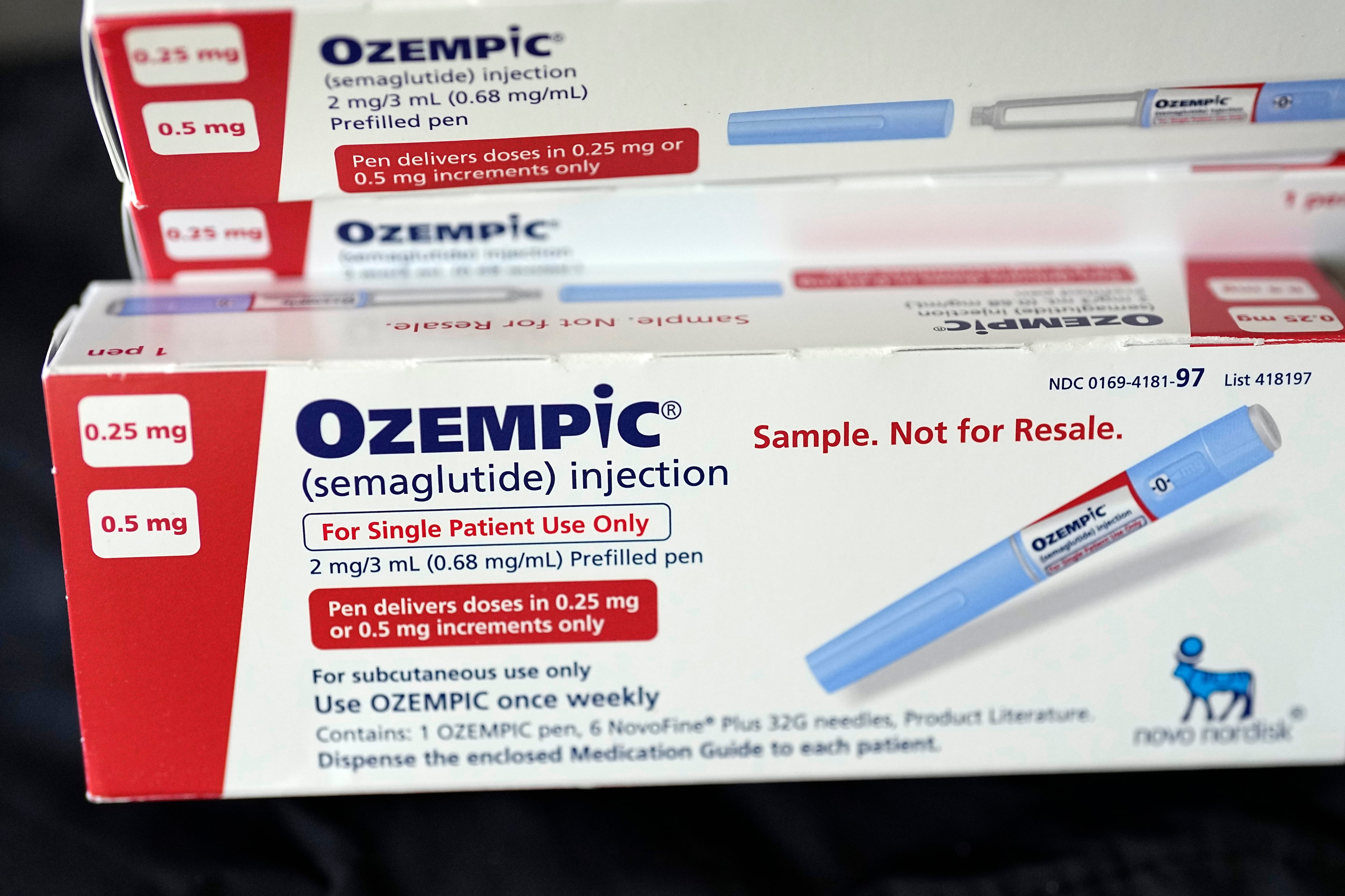 What effect does Ozempic have on muscles?