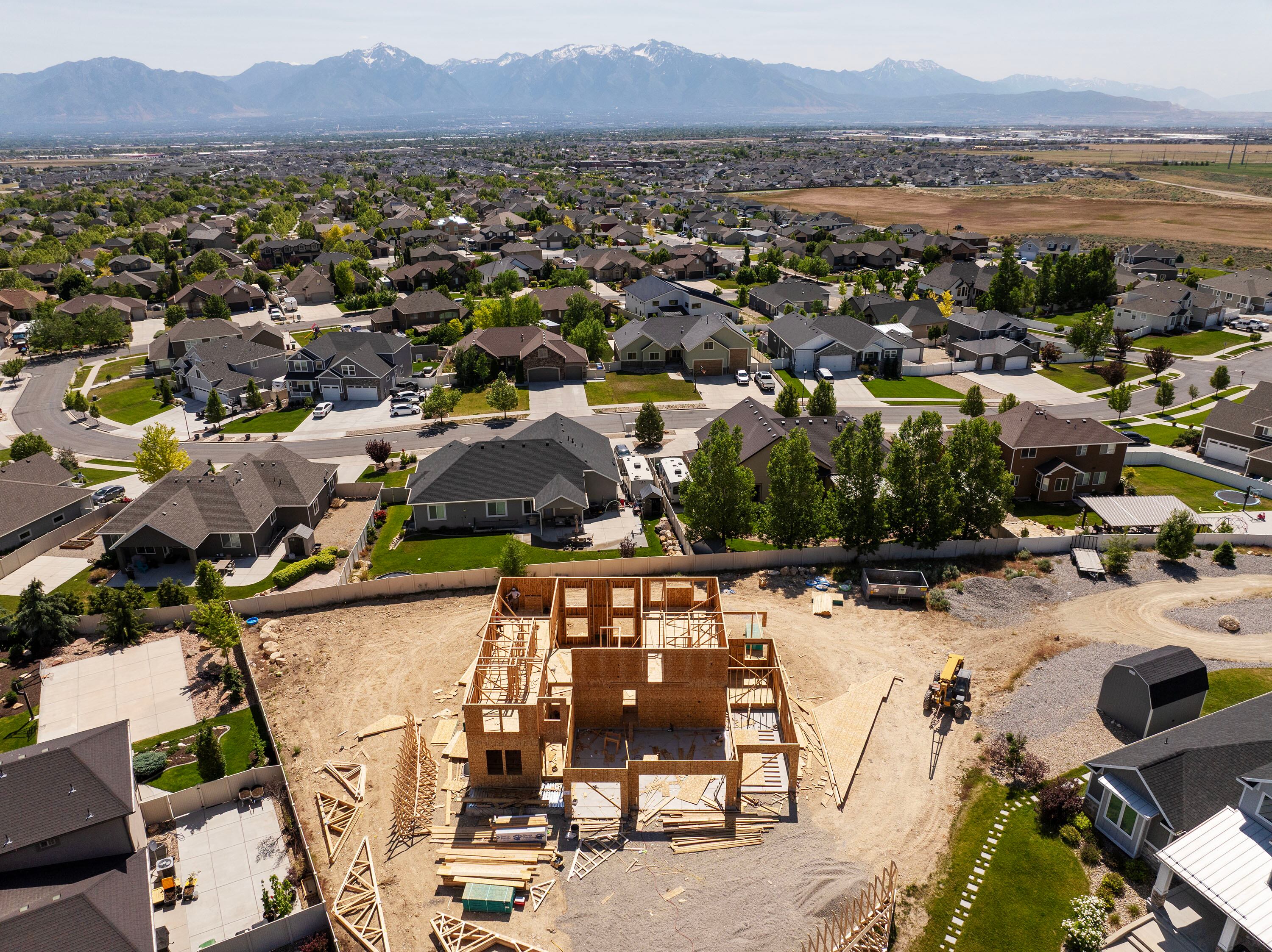 US permits to build single family homes are down. Is Salt Lake City part of the national trend?