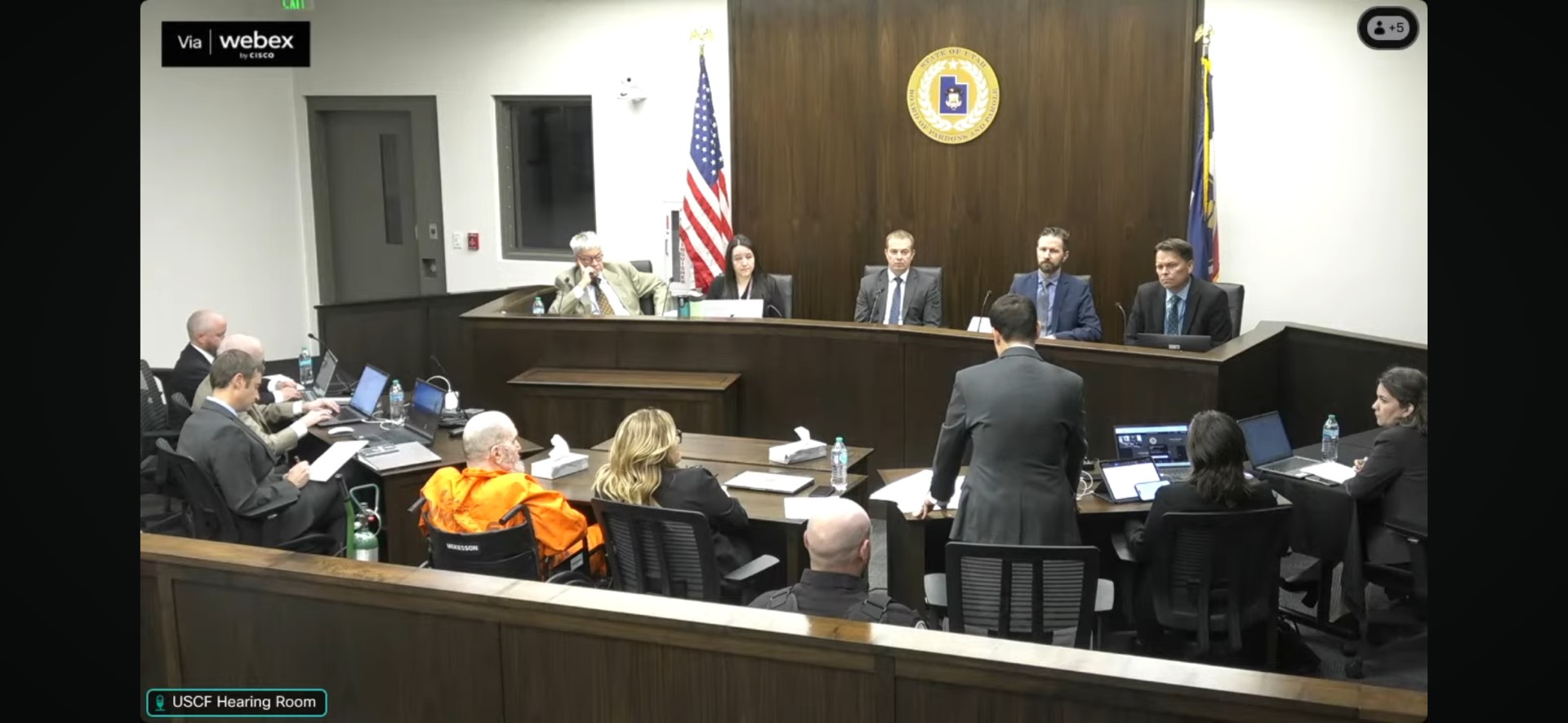 Day one of the commutation hearing for death row inmate Ralph Leroy Menzies was held Wednesday. The board will decide whether to change Menzies' sentence to life in prison without the possibility of parole.