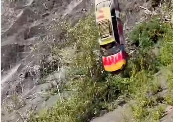 Each year on the Fourth of July, the small town of Glacier View, Alaska, puts on the annual Glacier View Car Launch.