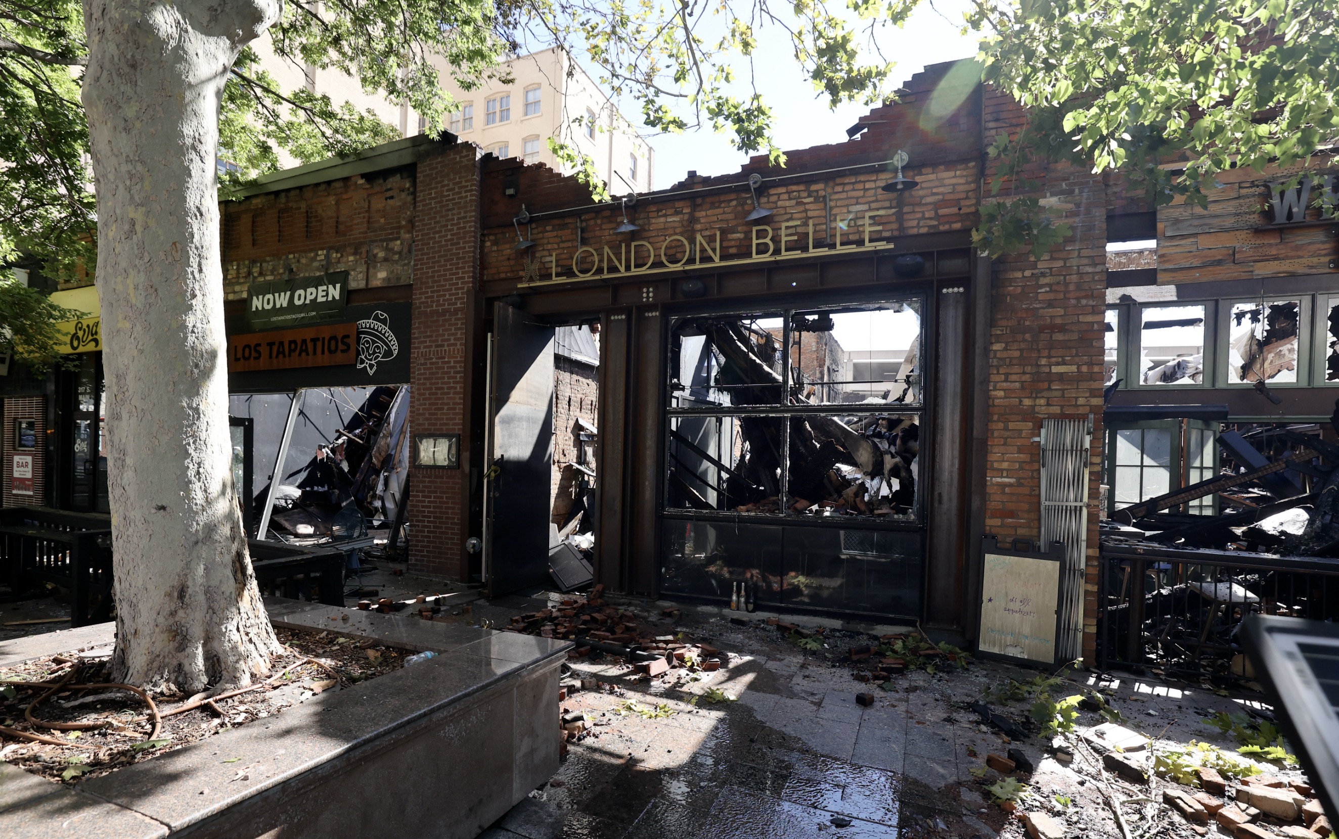 $55K raised for employees affected by Main Street fire, as some businesses begin to reopen