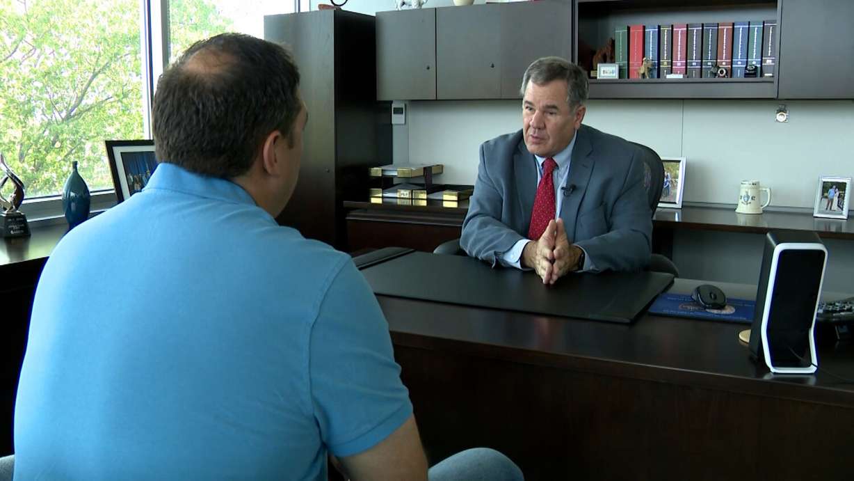 Utah insurance commissioner Jon Pike explains to KSL’s Matt Gephardt some of the legal consequences parents can face if they don’t add their teen drivers to their insurance.