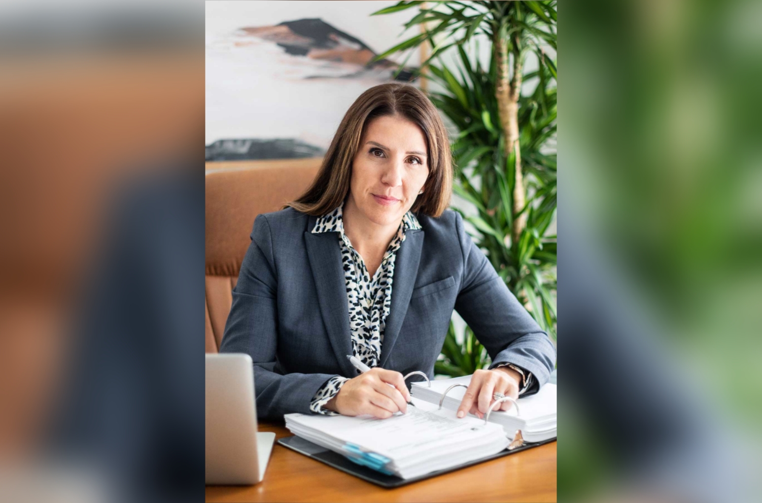 Attorney Cara Tangaro represented the granddaughter of Senate President Stuart Adams.