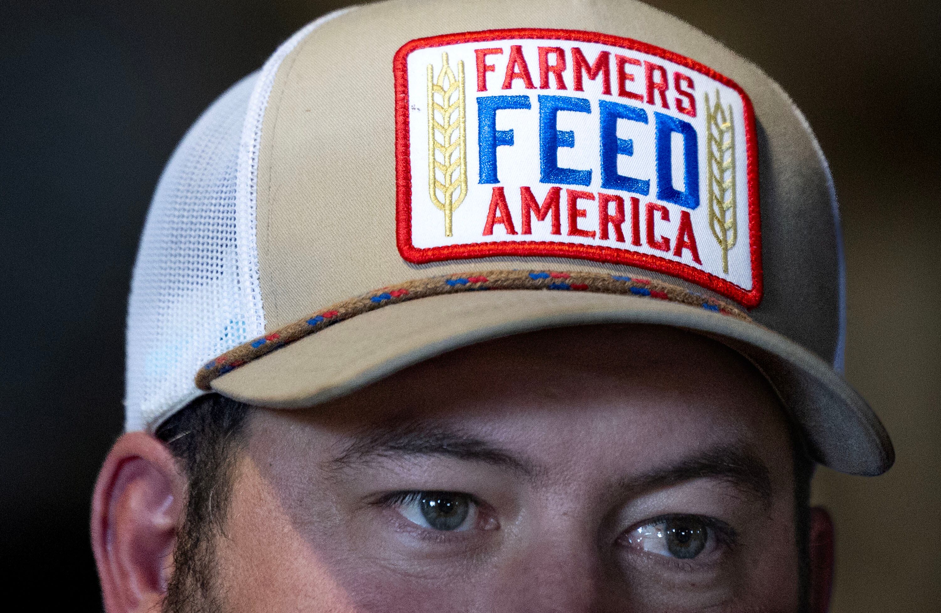 Jake Benson at the Utah Wool Marketing Association’s office in Tooele on Thursday. Benson said farmers don't work hard to be broke, especially Utah sheep farmers.