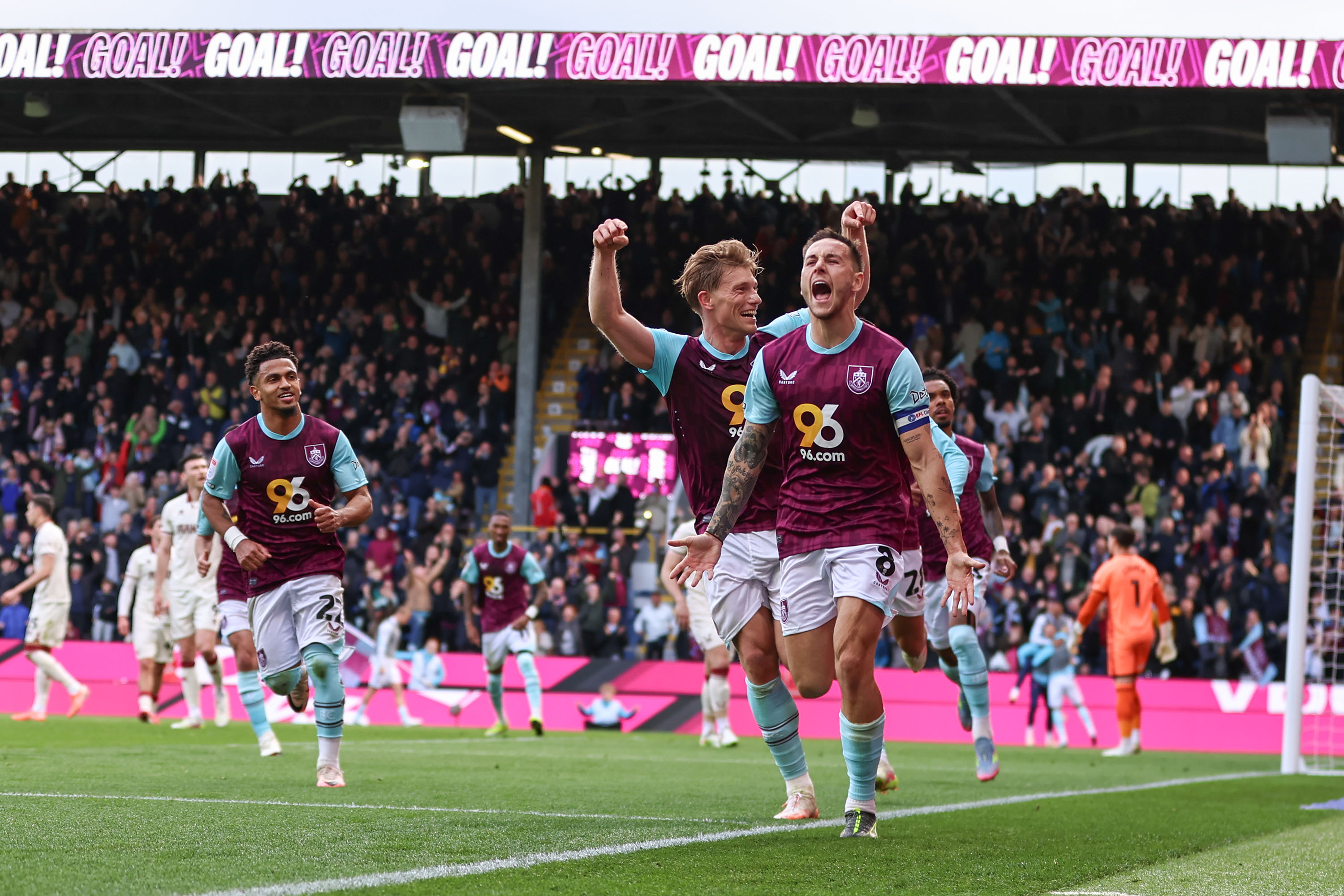 The Burnley Football Club is back in the English Premier League.