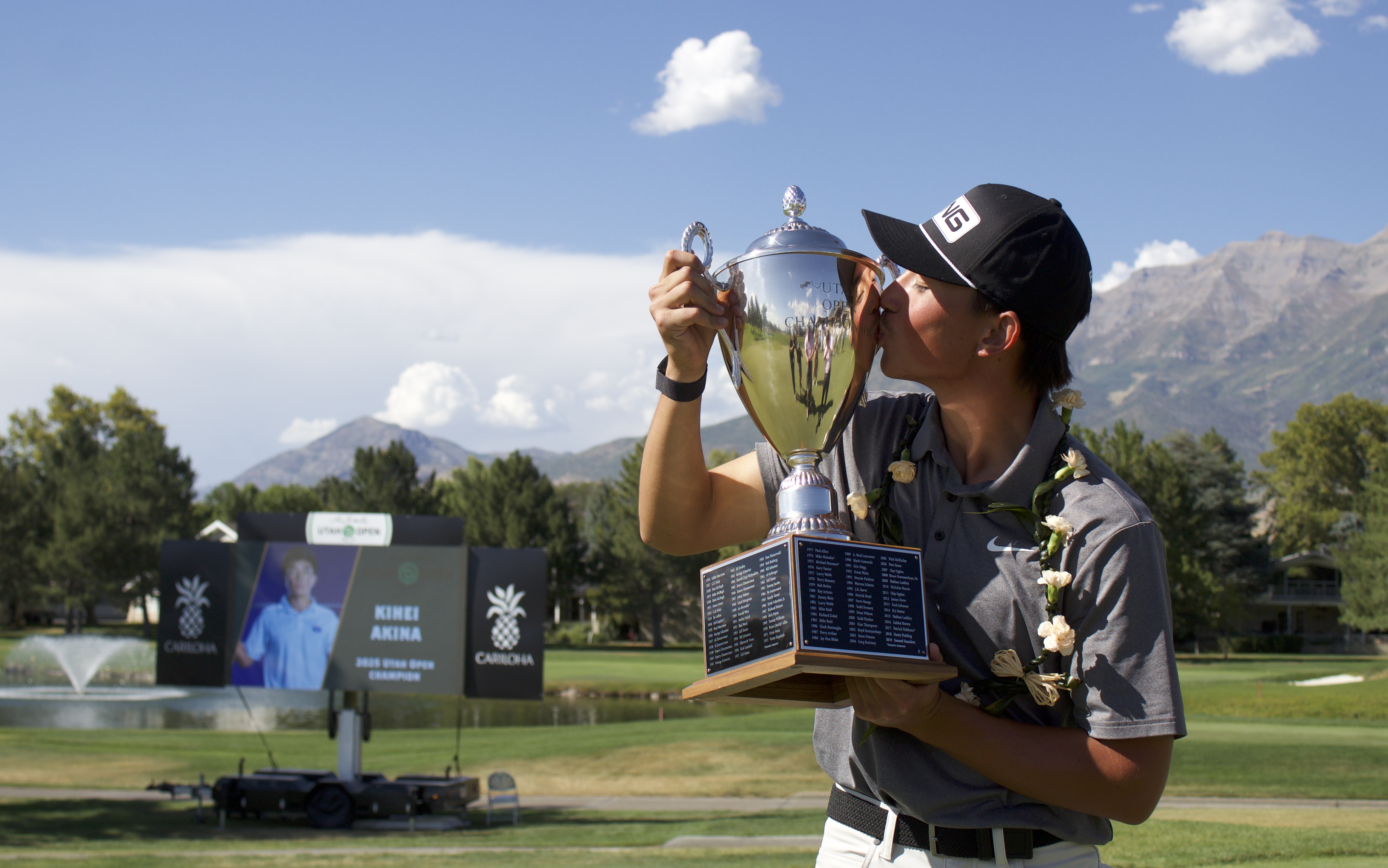 BYU incoming freshman Kihei Akina becomes youngest Utah Open champion in 99-year history