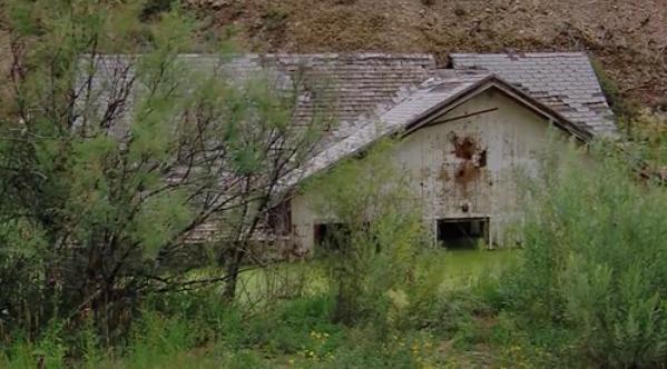 Homes in Thistle were wiped out by a landslide in 1983.