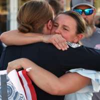 'These officers protect us': Thousands show up to honor 2 fallen Utah officers during procession