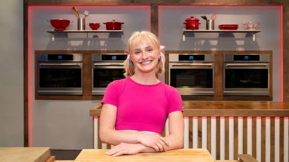 Recruit Rebekah Bean Ripley, a former BYU gymnast, is a competitor on "Worst Cooks in America" Season 29.