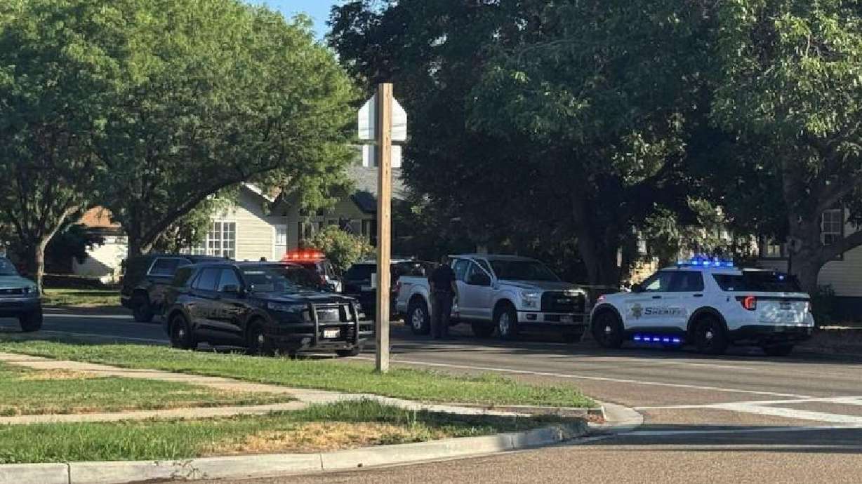 A man was arrested in Caldwell, Idaho, Monday night after police say he shot and killed his 18-year-old daughter inside a home.