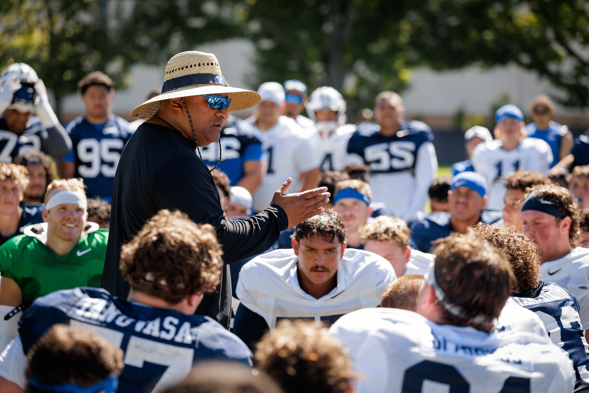 Will BYU's Kalani Sitake release a depth chart with Big 12 standardized injury reports?