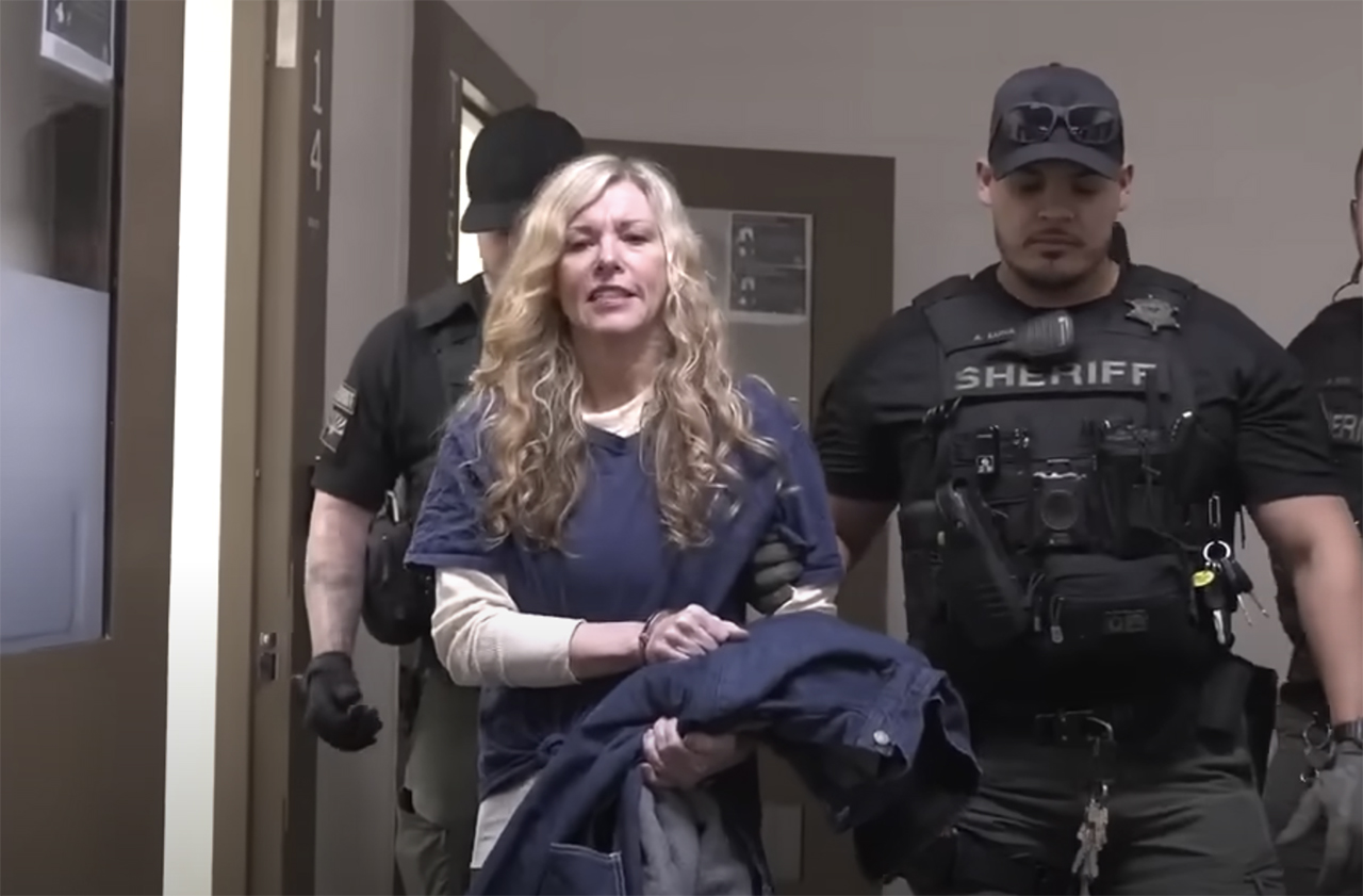 Lori Vallow Daybell leaves the Estrella Jail in Maricopa County, Ariz., on Monday. She was flown to Idaho where she will spend the rest of her life behind bars in Pocatello.