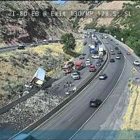 I-80 at mouth of Parleys Canyon reopens after semi crash