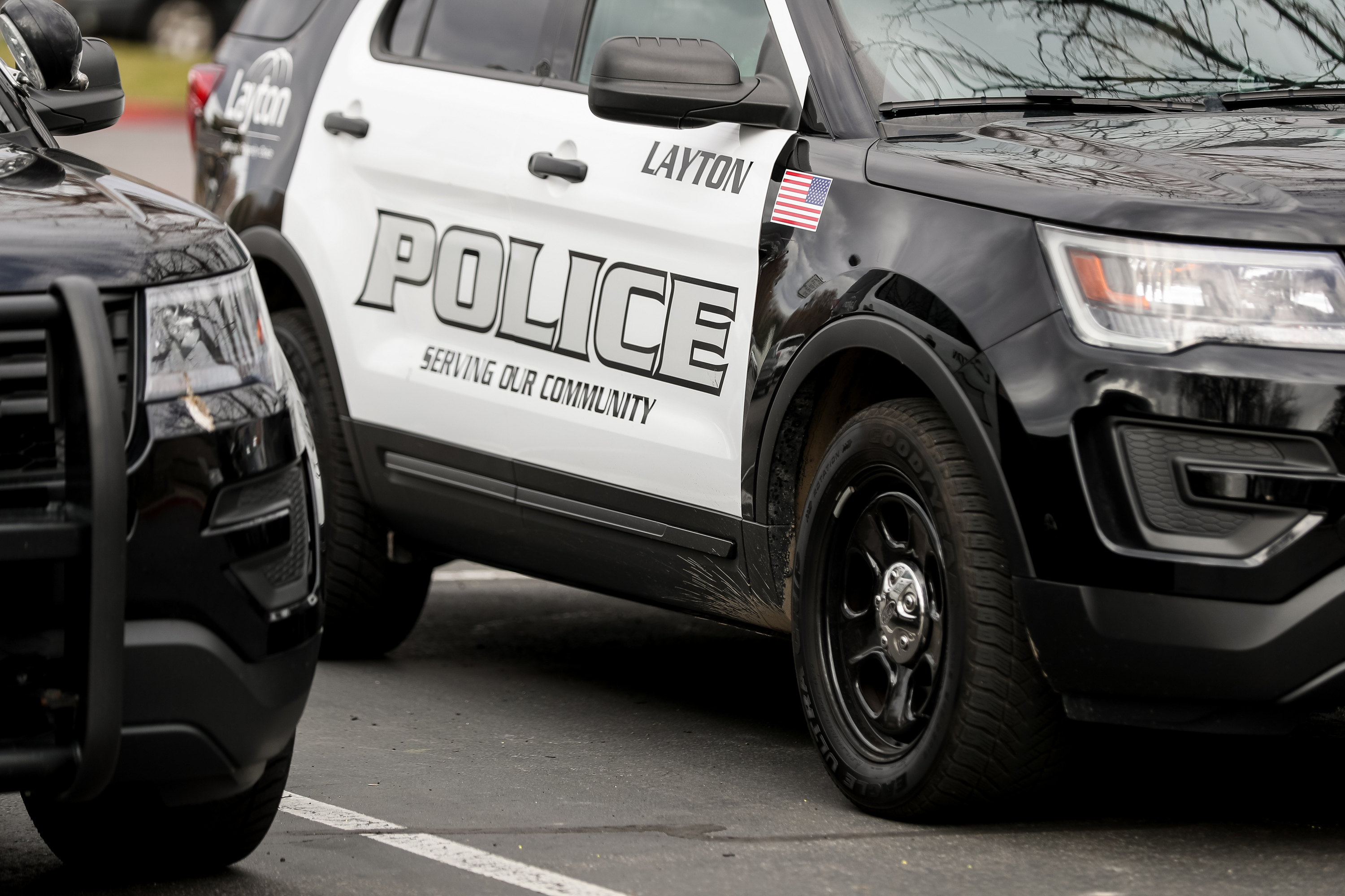 A motorcyclist is dead after a crash between the motorcycle and a car in Layton on Thursday, police said.