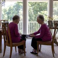 95-year-old identical twins in Kaysville share life advice