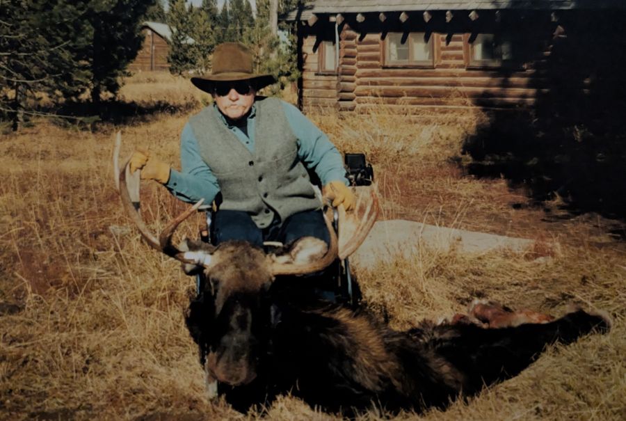 Hunting was just one of the many passions Scott Hancock enjoyed despite being in a wheelchair due to contracting polio when he was a little boy.