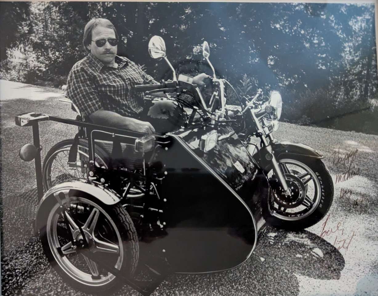 Seeing Scott Hancock riding a motorcycle from his wheelchair was a sight that turned heads, but it was something that gave him much pleasure in life.