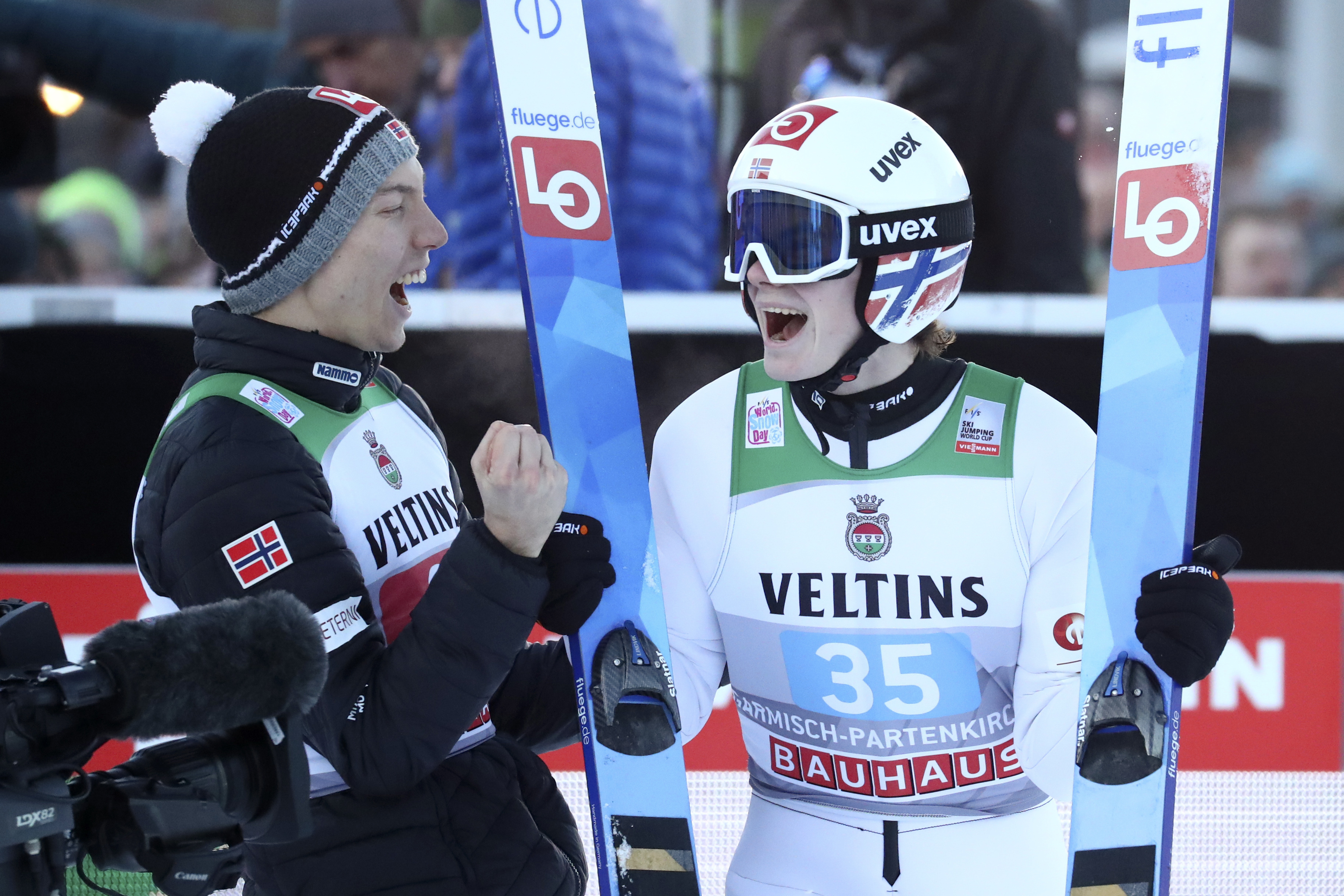 Norway ski jumpers accept 3-month ban for manipulated suits