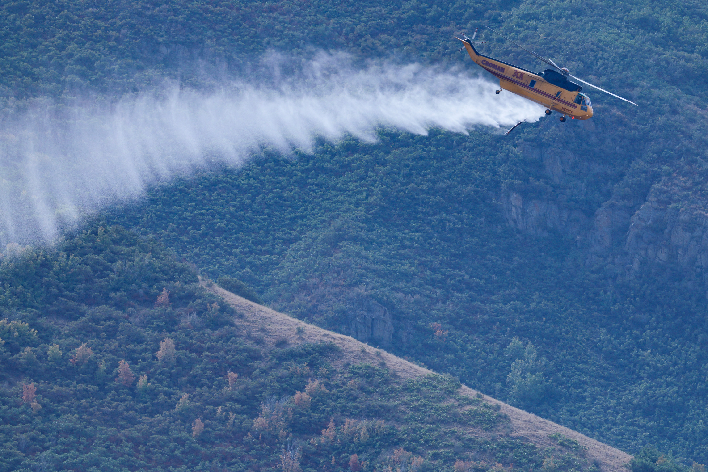 Amid a continuing stream of fires, Utah authorities are raising concerns with drone use