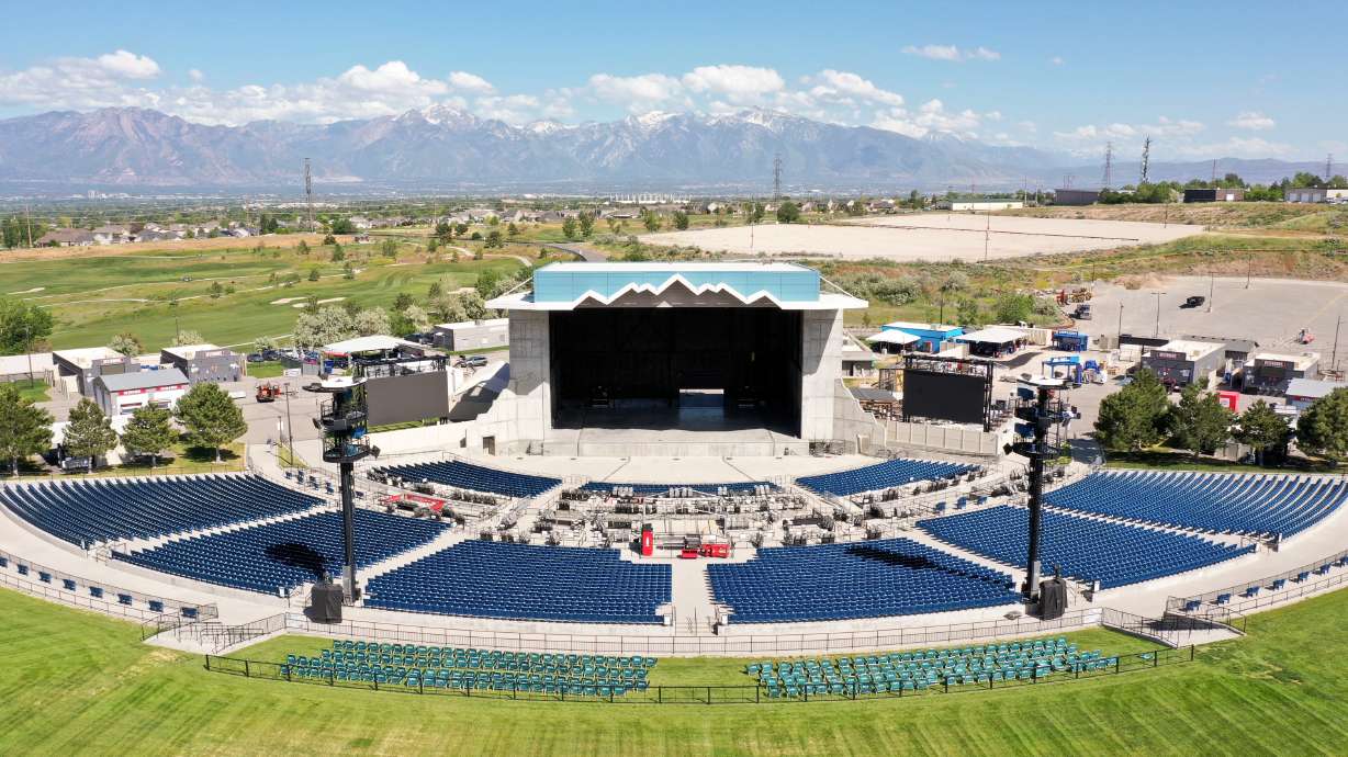 A man was arrested Saturday after police say he beat a 17-year-old girl, causing multiple facial fractures, during a fight over a "viewing area" during a concert at the Utah First Credit Union Amphitheatre in West Valley City.