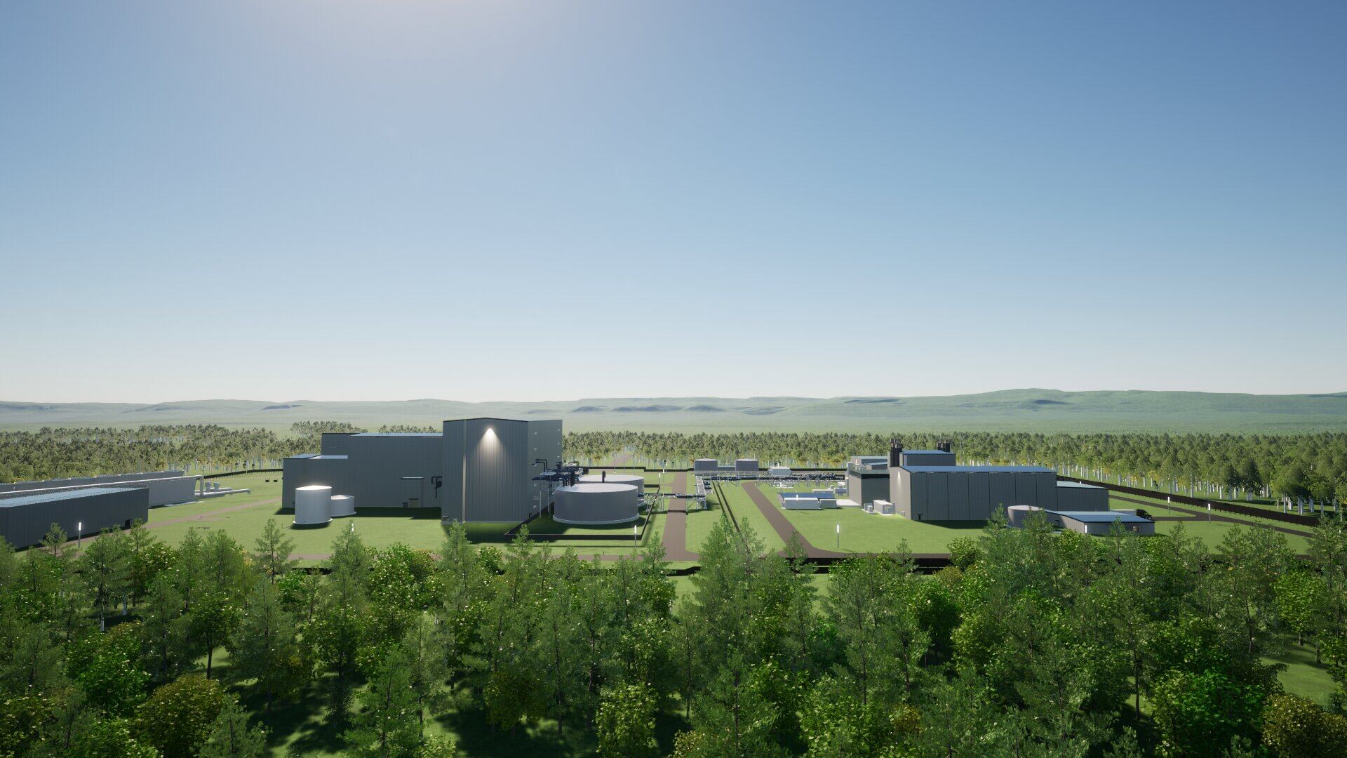 A rendering of the Natrium nuclear reactor is pictured in this handout image. Officials broke ground on a Natrium demonstration project in Wyoming, and now Utah is looking to site one in this state.