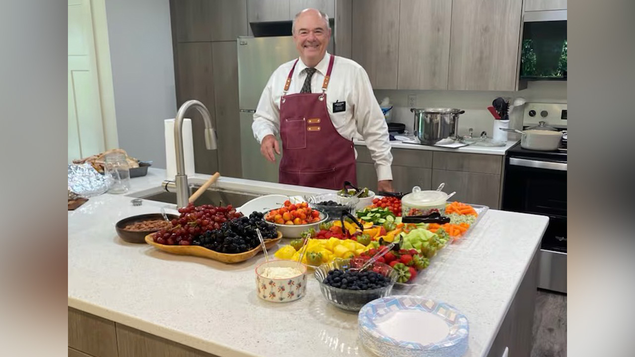 An undated photo of Elder Brent Blackburn, 68, who died in a lawn mower crash on Saturday, according to The Church of Jesus Christ of Latter-day Saints.