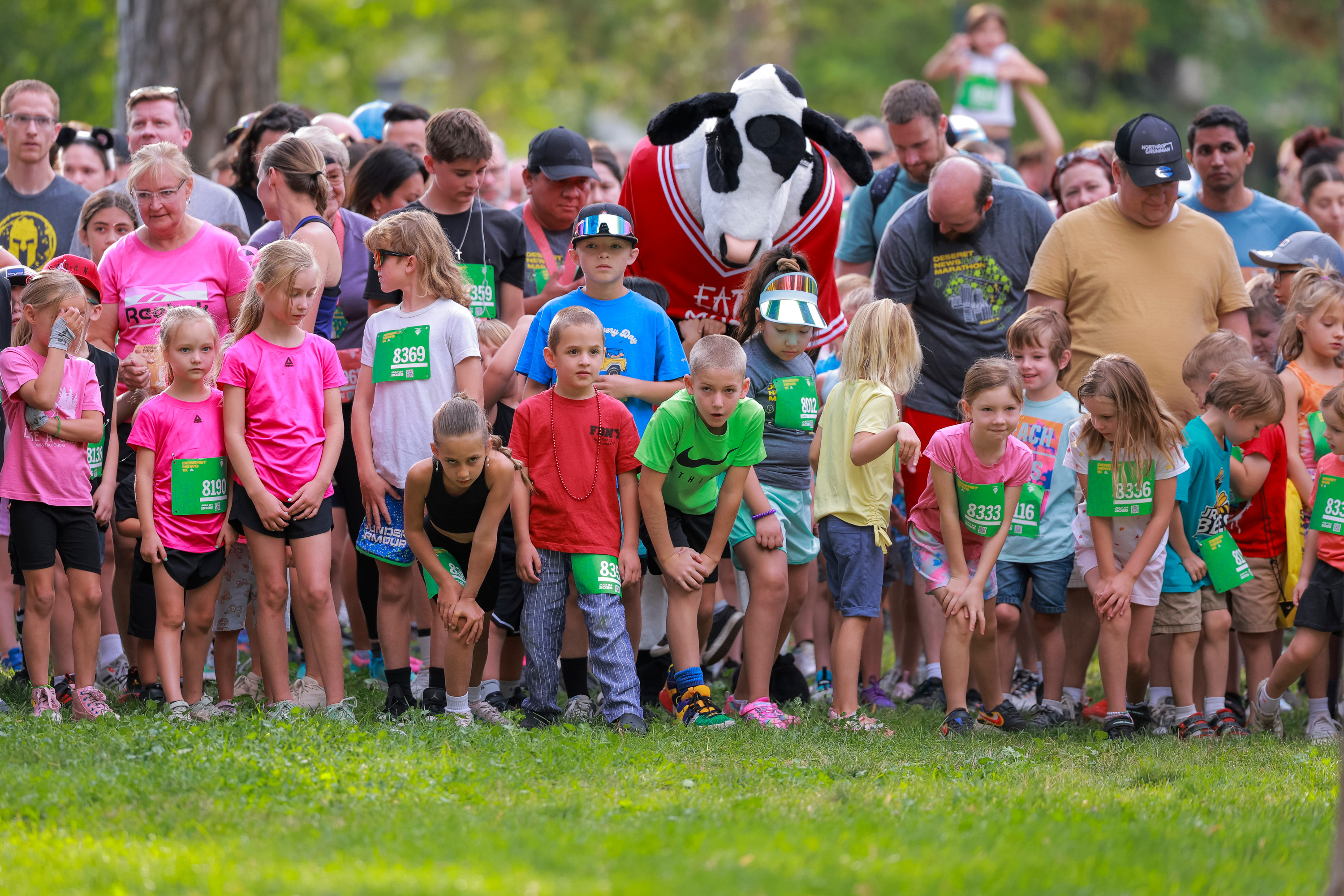 Runners get set at the starting line of the Deseret News 1K at Liberty Park in Salt Lake City on July 24. How is Utah doing when it comes to focusing on future generations and ensuring their prosperity?
