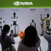 Nvidia's AI chip sales surged again in latest quarter, but worries about a tech bubble persist