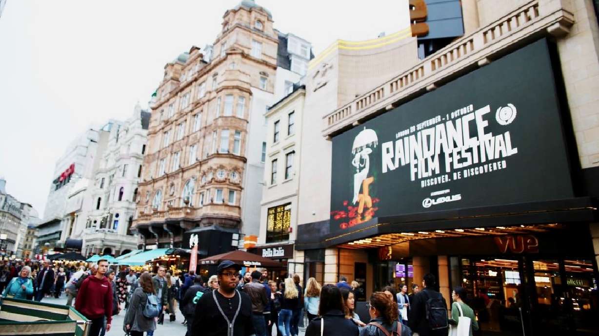 The London-based Raindance Film Festival plans to launch a U.S.-based festival in Ogden starting in 2027. The photo comes from the 2025 Raindance festival in London last June.