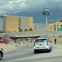 Lanes on I-15 near Orem now open after garbage spill