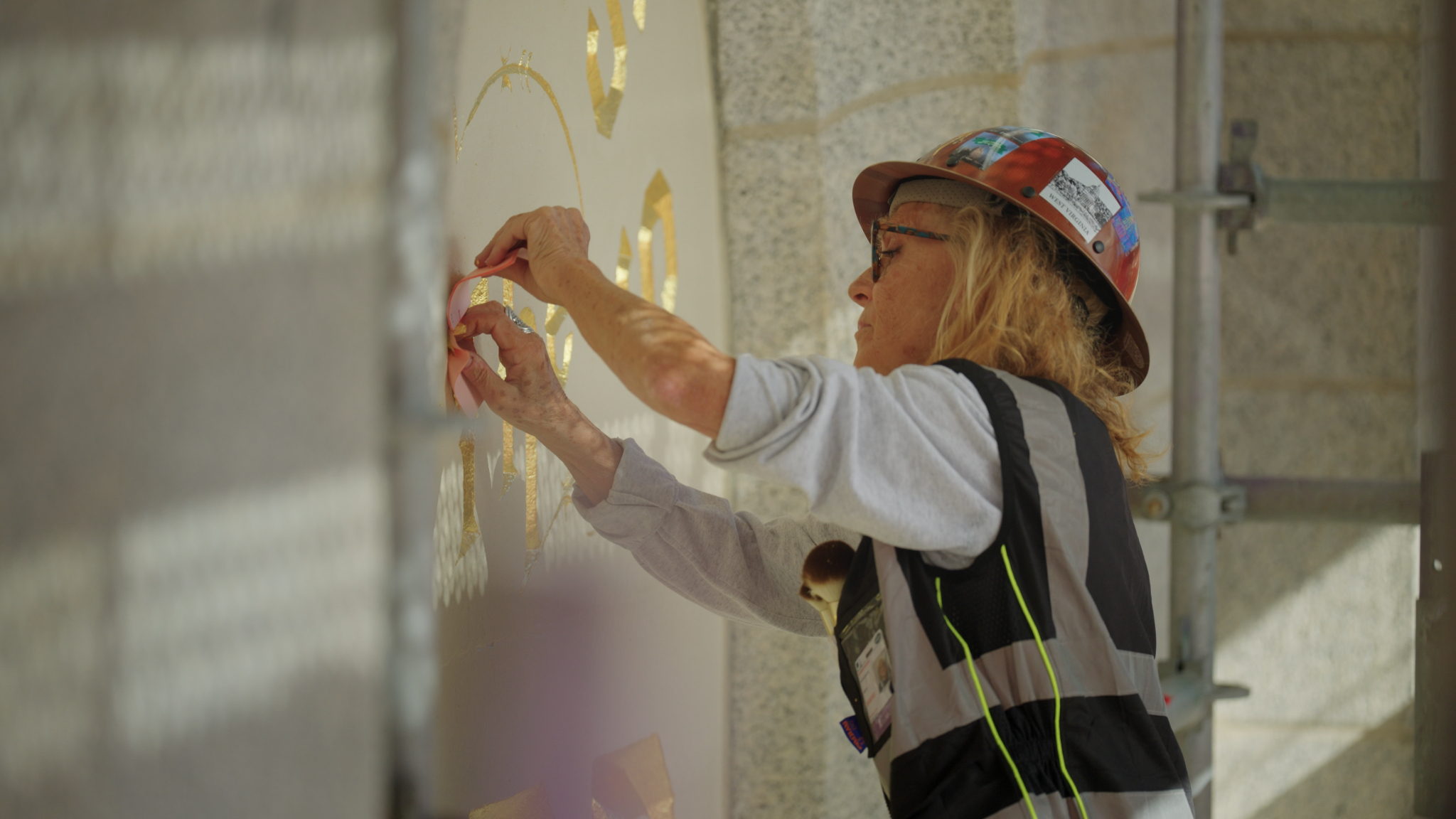 Exterior 'Holiness to the Lord' panel restored as work on Salt Lake Temple continues