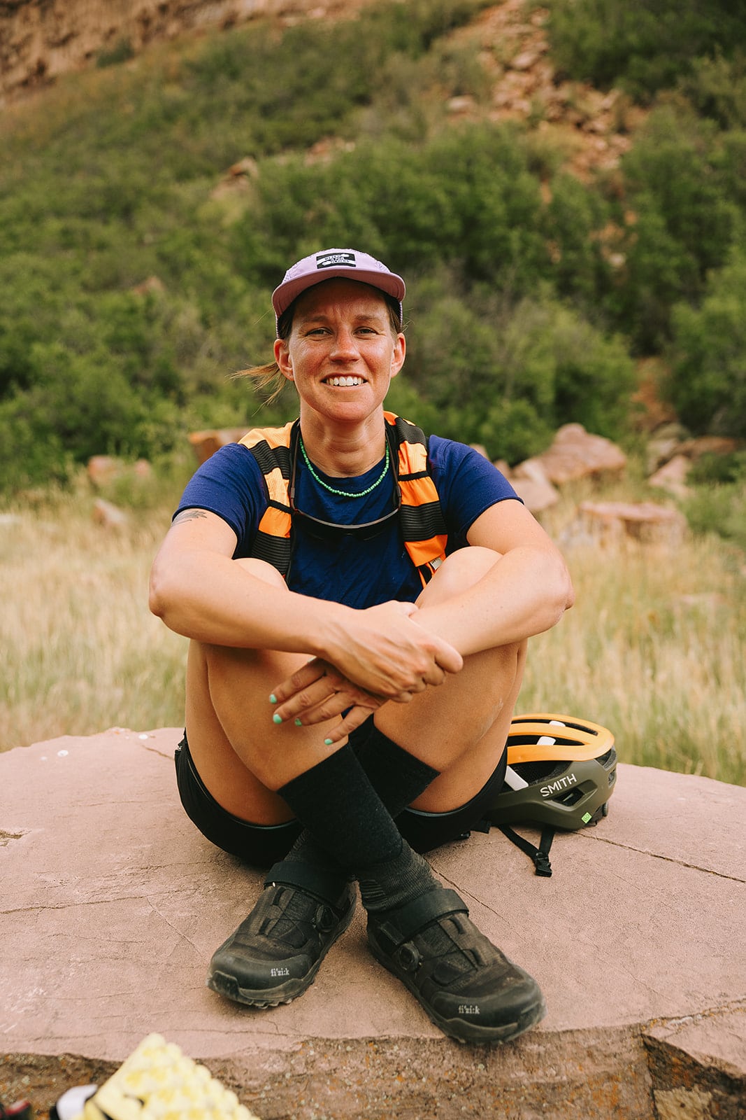 Sarah Swallow. Swallow, 37, became the first person to ride the Golden Gravel Trail starting Wednesday.