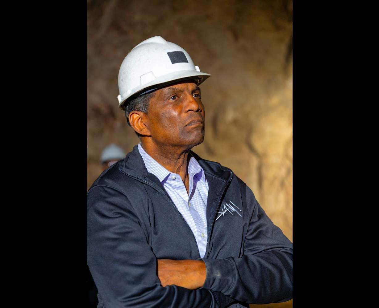 Rep. Burgess Owens, R-Utah, tours Redmond Minerals in Redmond, Sevier County. Owens called properly managed roads during the winter "a lifeline."