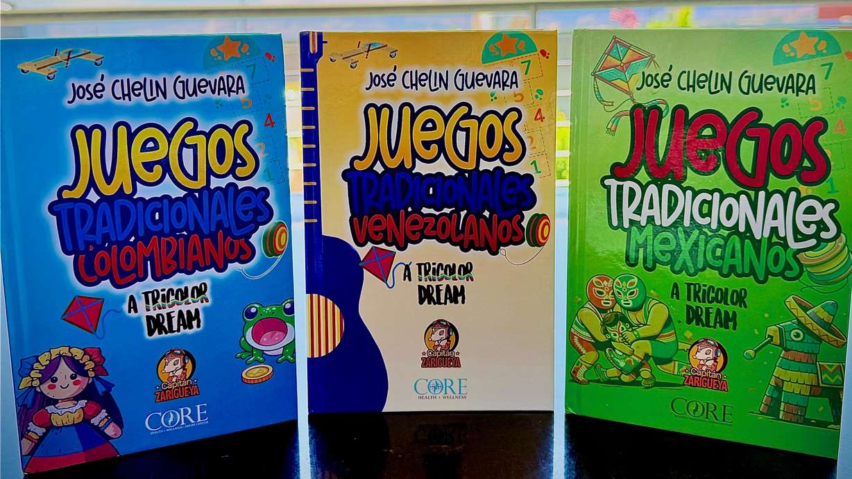 Three books recently published by the Capitán Zarigüeya Publishing Fund, a nonprofit venture in Utah, are meant to encourage Latino children to connect with their Latino roots. The books focus on the children's games of Colombia, Venezuela and Mexico.