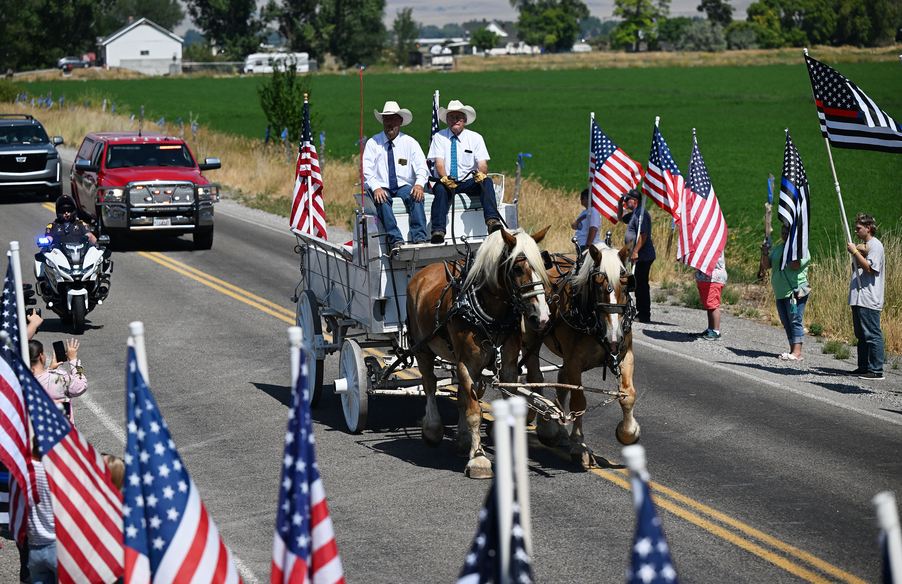 'Friend to all': Funeral honors life and legacy of fallen Utah police Sgt. Lee Sorensen