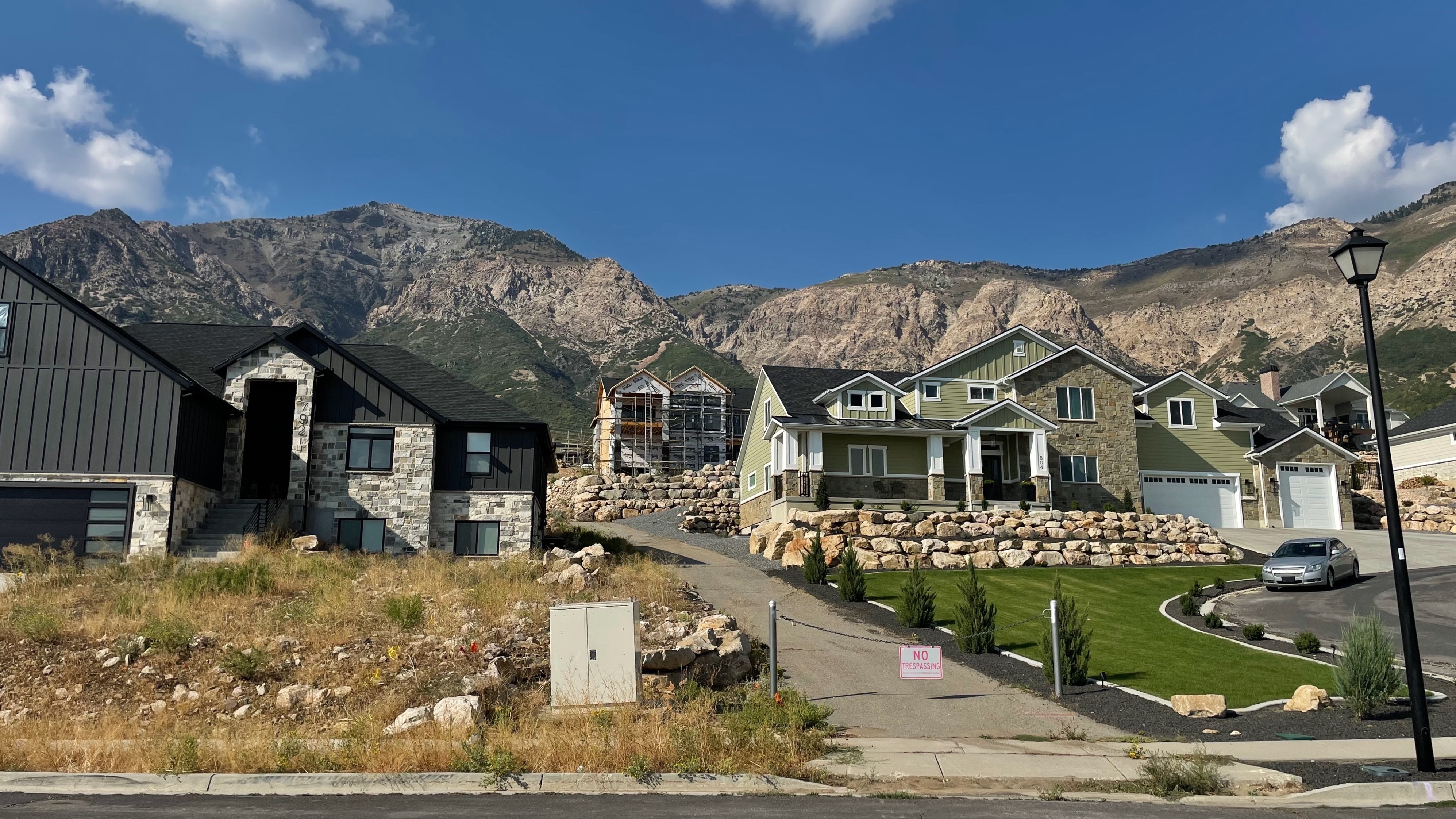 The Willard Peak fire underscores the fire risks in North Ogden's mountain neighborhoods. The Cove neighborhood, pictured Friday, will be focus of fire-risk mitigation and prevention efforts in light of the risks.