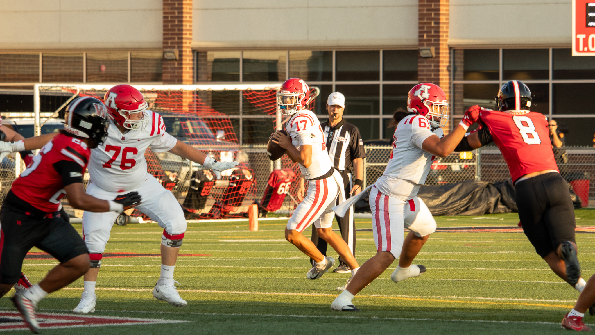 American Fork and West battled it out on the field in Salt Lake City on Aug. 29, 2025.