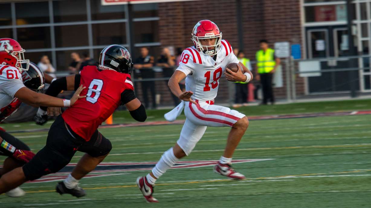 American Fork and West battled it out on the field in Salt Lake City on Aug. 29, 2025.