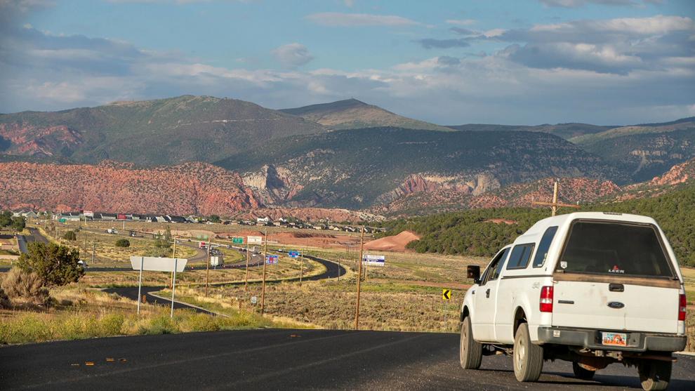 Old Highway 91 in Cedar City, Aug. 20. The stretch of the highway from Main Street to Tipple Road will now be known as Cedar Boulevard.