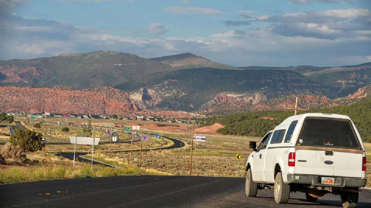 Old Highway 91 in Cedar City, Aug. 20. The stretch of the highway from Main Street to Tipple Road will now be known as Cedar Boulevard.