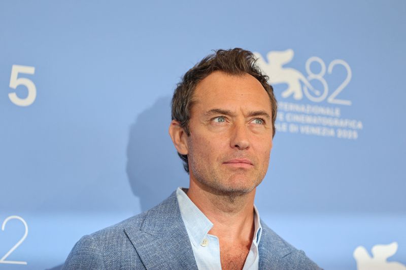 Jude Law tackles Putin role without fear at Venice Film Festival