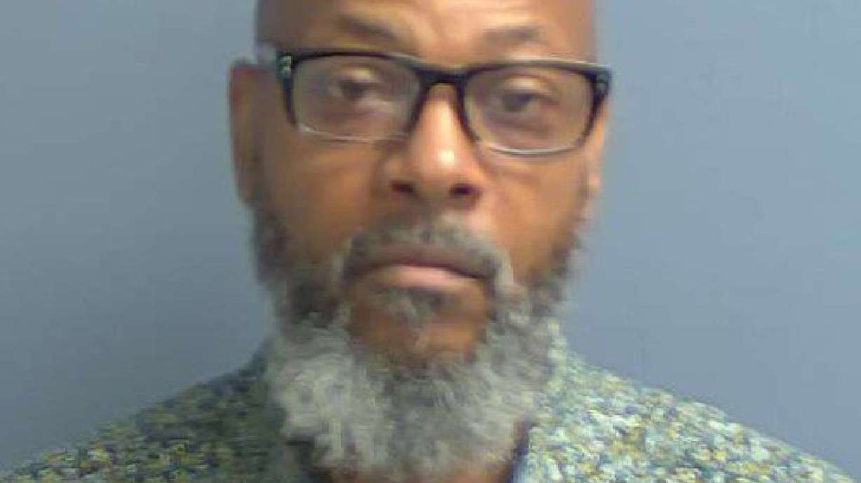 Barry West mugshot in Tangipahoa Parish jail in Louisiana.