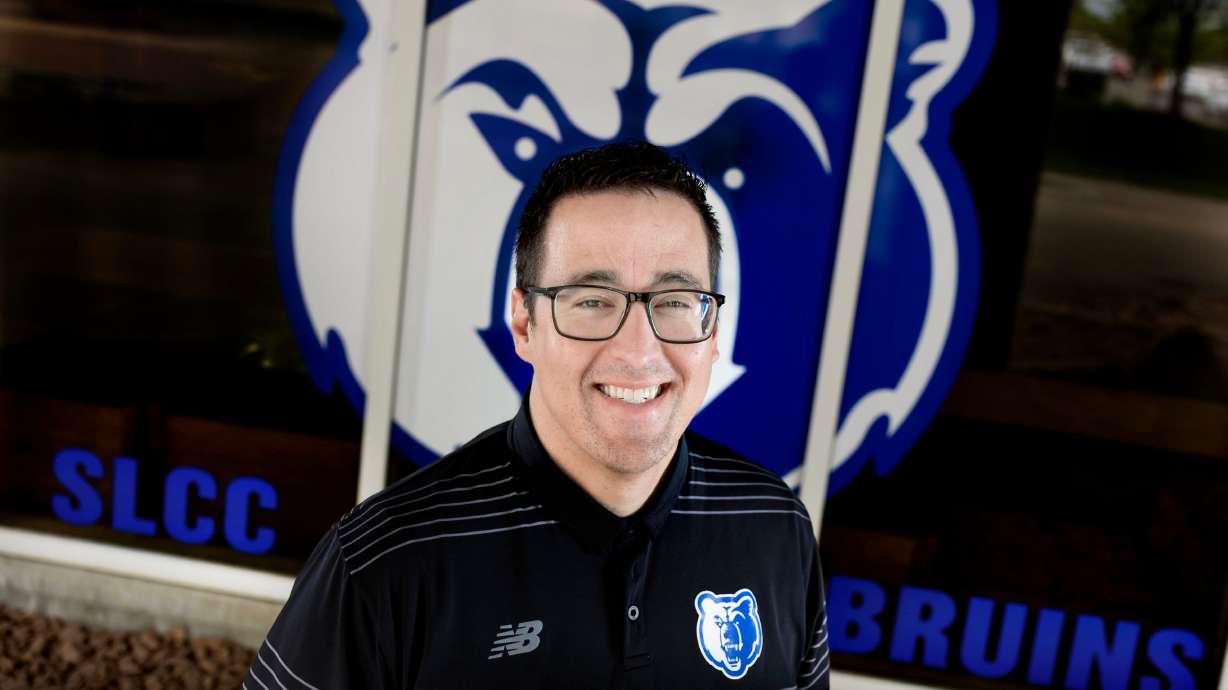 Gary Veron, the new athletic director at Salt Lake Community College, at the Taylorsville campus on Aug. 15.