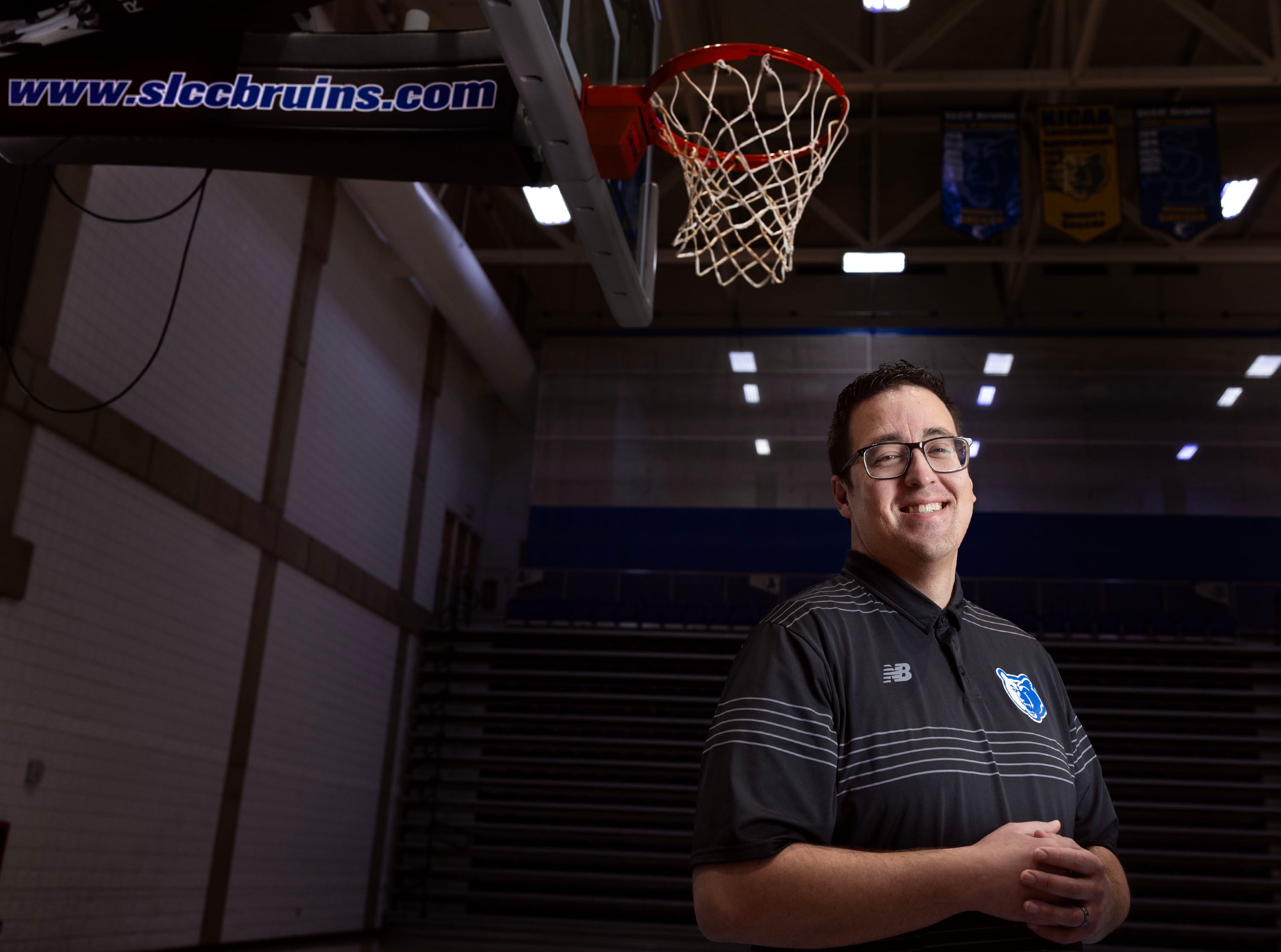 Gary Veron, the new athletic director at Salt Lake Community College, at the Taylorsville campus, on Aug. 15.